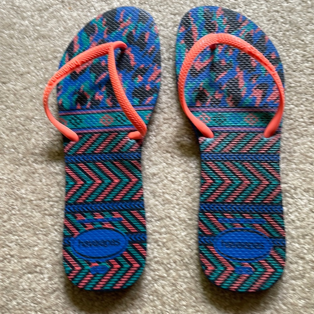 Havaianas flip flops size 39